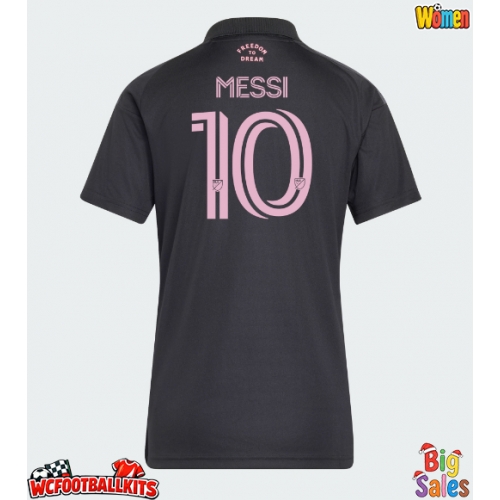 Inter Miami Lionel Messi #10 Replica Away Stadium Shirt for Women 2026-27 Short Sleeve